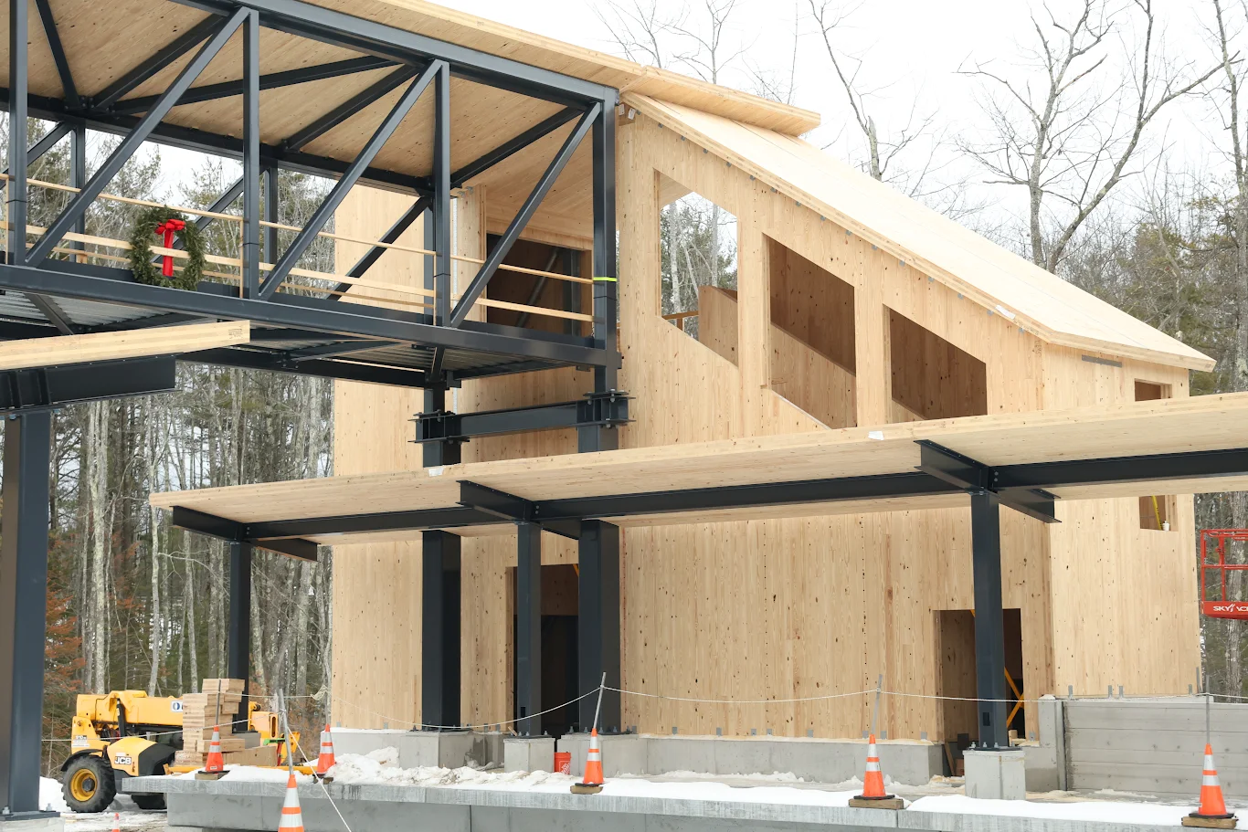 Outside structure view